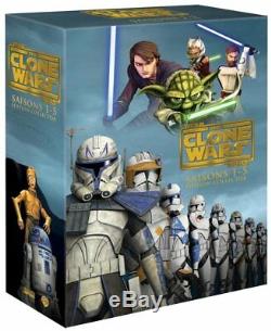 DVD Star Wars The Clone Wars L'intégrale Saisons 1 à 5 Édition Collecto