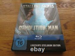 Demolition Man Blu ray Steelbook neuf sous blister + slip cover offert Stallone