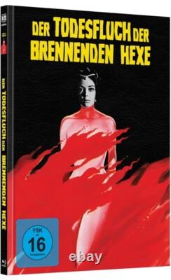 Der Todesfluch Der Brennenden Hexe Cover B Blu-ray+dvd Neuf