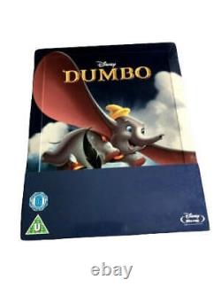 Dumbo SteelBook Blu-ray Disney 2014 Zavvi Edition limitée Region B, C