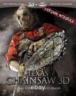 Dvd Texas Chainsaw Combo Blu ray 3D + DVD