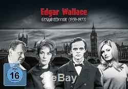 Edgar Wallace Gesamtedition (1959-1972) 33 DVD Neuf