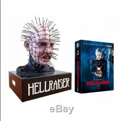 Édition Premium Hellraiser Buste Pinhead Trilogie No Steelbook Blu Ray bust