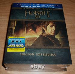 El Hobbit Trilogie Cinematografica 6 Blu-Ray 3D + 9 Blu-Ray Neuf Scellé