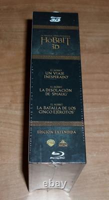 El Hobbit Trilogie Cinematografica 6 Blu-Ray 3D + 9 Blu-Ray Neuf Scellé