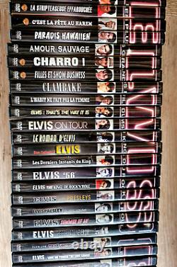 Elvis Presley Les Plus Grands Films Du King Du Rock Complet 53 DVD 53 Fascicules