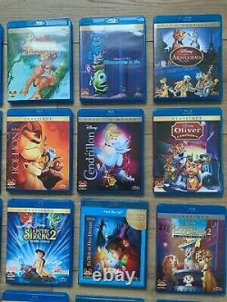Enorme Lot Collection De 54 Blu Ray Disney