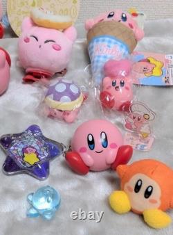 Ensemble de marchandises Kirby Character Peluches Figurines Accessoires