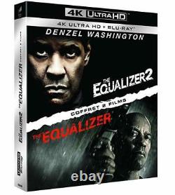 Equalizer + Equalizer 2 Coffret 4k ULTRA + Blu-Ray + Fourreau COMME NEUF