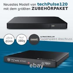 Externe USB 3.1 USB-C Lecteur Graveur UHD 4k 3D M-Disc Blu-Ray DVD CD BDXL HD