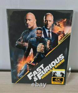 FAC #90 Fast And Furious 1 7 Maniacs Box Steelbook Filmarena + Hobbs & Shaw