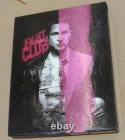Fight Club Blu Ray Steelbook Double Lenticulaire Manta Lab + Blu Ray VF