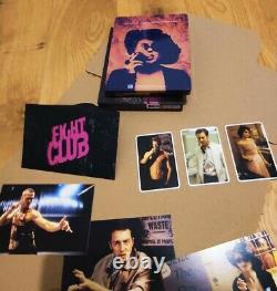 Fight Club Blu Ray Steelbook Double Lenticulaire Manta Lab + Blu Ray VF