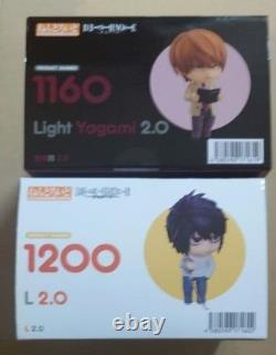 Figurine Death Note Nendoroid Set Light & L neuve avec boîte abîmée