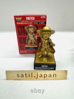 Figurine de collection ONE PIECE WCF World Kumamoto statue bronze set complet
