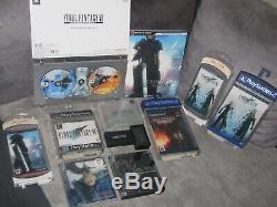 Final Fantasy VII crisis core cloud black ps1 guide psp ps2 dvd bluray ps3