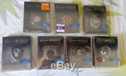GAME OF THRONES steelbook collection complete Fr 7 coffret neuf sous blister