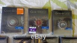 GAME OF THRONES steelbook collection complete Fr 7 coffret neuf sous blister