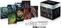 Game of Thrones Blu-Ray 4K UHD Steelbook Collector Edition Seasons 1-8