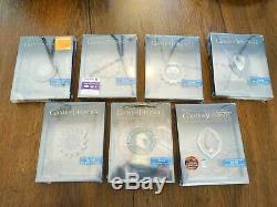 Game of thrones collection steelbook saison 1 à 7 bluray NEUF sous blister