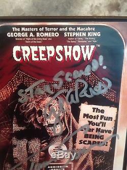 George A. Romero & Tom Savini Creepshow DVD autographe