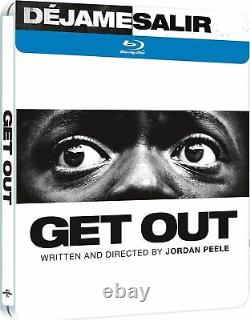 Get Out Steelbook Blu-Ray Import Espagne VF Incluse COMME NEUF