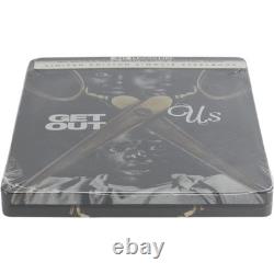 Get Out / Us2-Films 4K Ultra HD + Blu-ray SteelBook édt Ltd Jordan Peele-18A