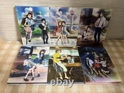 Glasslip Complete Blu-ray Set All 6 Volumes Limited Edition Anime