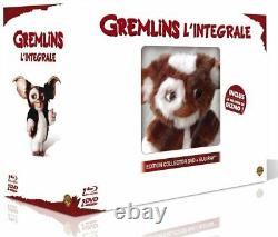 Gremlins 1 & 2 La Nouvelle génération Édition Collector Blu-Ray DVD Peluche neuf