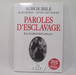 Gros LOT REVENDEUR de 1000 livres + DVDs PAROLES D'ESCLAVAGE de Serge Bilé