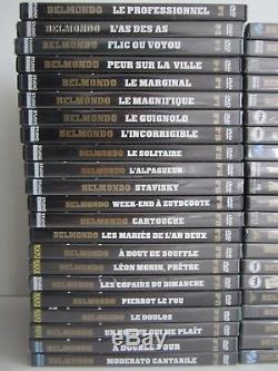 Gros Lot 43 DVD Collection Jean Paul Belmondo Quazi L' Integrale Atlas Vf Neuf