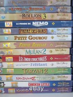 Gros Lot 82 Film DVD / Grand Classique Walt Disney Pixar / Numerotes Double Rare