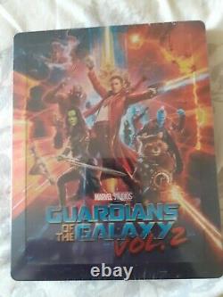 Guardians Of The Galaxy Vol. 2 Double lenticular Fullslip steelbook Blufans comme