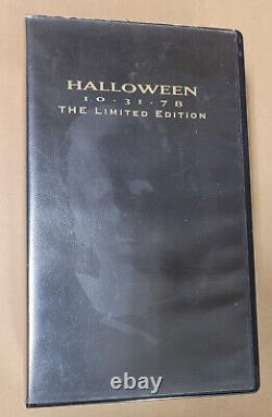 Halloween Box Vhs Ntsc The Limited Edition N°4071 Complete