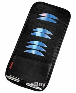 Hama Pochette Pare-soleil (pour véhicule, pour 12 CD/DVD/Blu-Ray) Noir