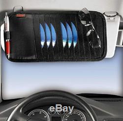 Hama Pochette Pare-soleil (pour véhicule, pour 12 CD/DVD/Blu-Ray) Noir