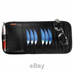 Hama Pochette Pare-soleil (pour véhicule, pour 12 CD/DVD/Blu-Ray) Noir