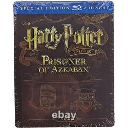 Harry Potter Lot 8 Films Blu Ray Steelbook Débossé 16 Disques Italie Zone Libre