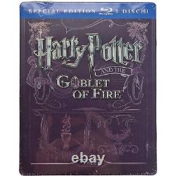 Harry Potter Lot 8 Films Blu Ray Steelbook Débossé 16 Disques Italie Zone Libre