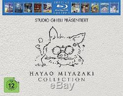 Hayao Miyazaki Collection Special Edition Studio Ghibli 10 Blu-ray Neuf