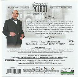 Hercule Poirot Integrale Saisons 1 A 13 Coffret Blu-ray Neuf Sous Blister