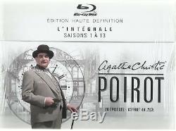 Hercule Poirot Integrale Saisons 1 A 13 Coffret Blu-ray Neuf Sous Cello