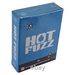 Hot Fuzz Blu-ray Steelbook lenticulaire EverythingBlu édition Limitée 870 Zone B
