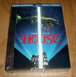 House I IV Saga Complète Collector Limitée Blu-Ray+Postales Neuf A-B-C