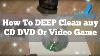 How To Clean A Cd Dvd Blu Ray