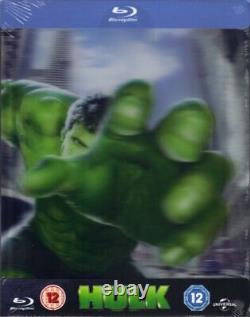 Hulk SteelBook Lenticular Blu-ray Zavvi UK 2016 édition limitée Region B Fr