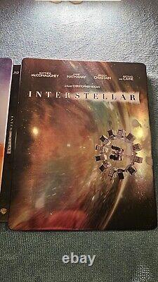 INTERSTELLAR LENTICULAR HDZETA First Edition 2015 Collector Steelbook