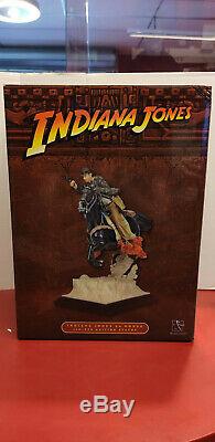 Indiana jones on horse limited statue edition