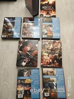 Intégrale Attaque des Titans Shingeki no Kyojin Coffrets Blu Ray Saison 1 à 4