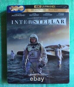 Interstellar 4K Ultra HD Blu-Ray Édition limitée collector boîtier SteelBook